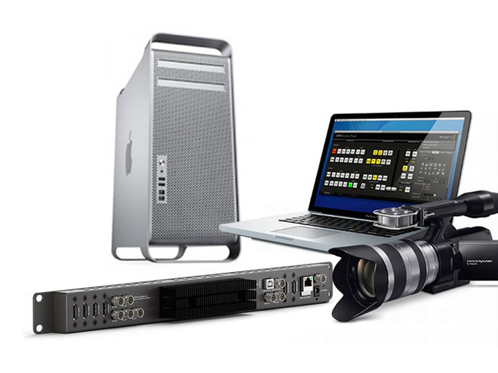 Видео пульт Blackmagic Atem, Видео сервер на базе системы Macintosh