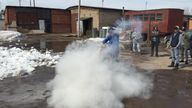 Углекислотный огнетушитель Углекислотный огнетушитель